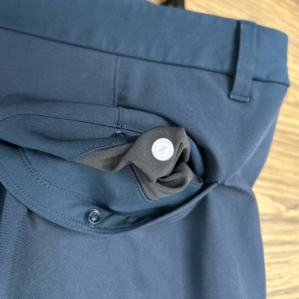 Lululemon Commission Slim-Fit Pant in True Navy | Size 34 - Picture 6 of 12
